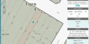 TIGRE CENTRO, INMUEBLE APTO DESARROLLO EDIFICIO 1370 MTRS SOBRE AV. ITALIA AL 1000