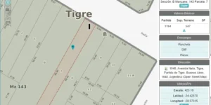 TIGRE CENTRO, INMUEBLE APTO DESARROLLO EDIFICIO 1370 MTRS SOBRE AV. ITALIA AL 1000
