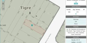 TIGRE CENTRO, INMUEBLE APTO DESARROLLO EDIFICIO 1370 MTRS SOBRE AV. ITALIA AL 1000